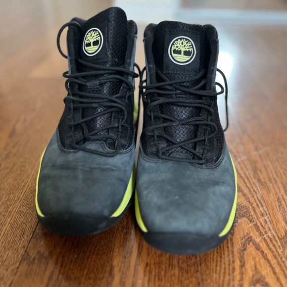 TIMBERLAND MEN'S SOLAR WAVE MID-TOP WATERPROOF HIKING SHOE - Picture 4 of 6